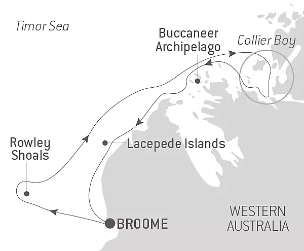 PONANT-KIMBERLEY-CRUISES-ROWLEY-SHOALS-ponant-ship-map
