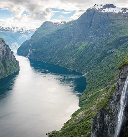 Geiranger Fjord Ponant cruise