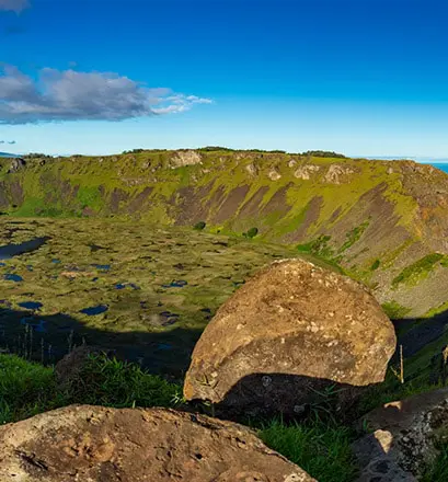 Ranu Kao Volcanot Orongo villate Ponant