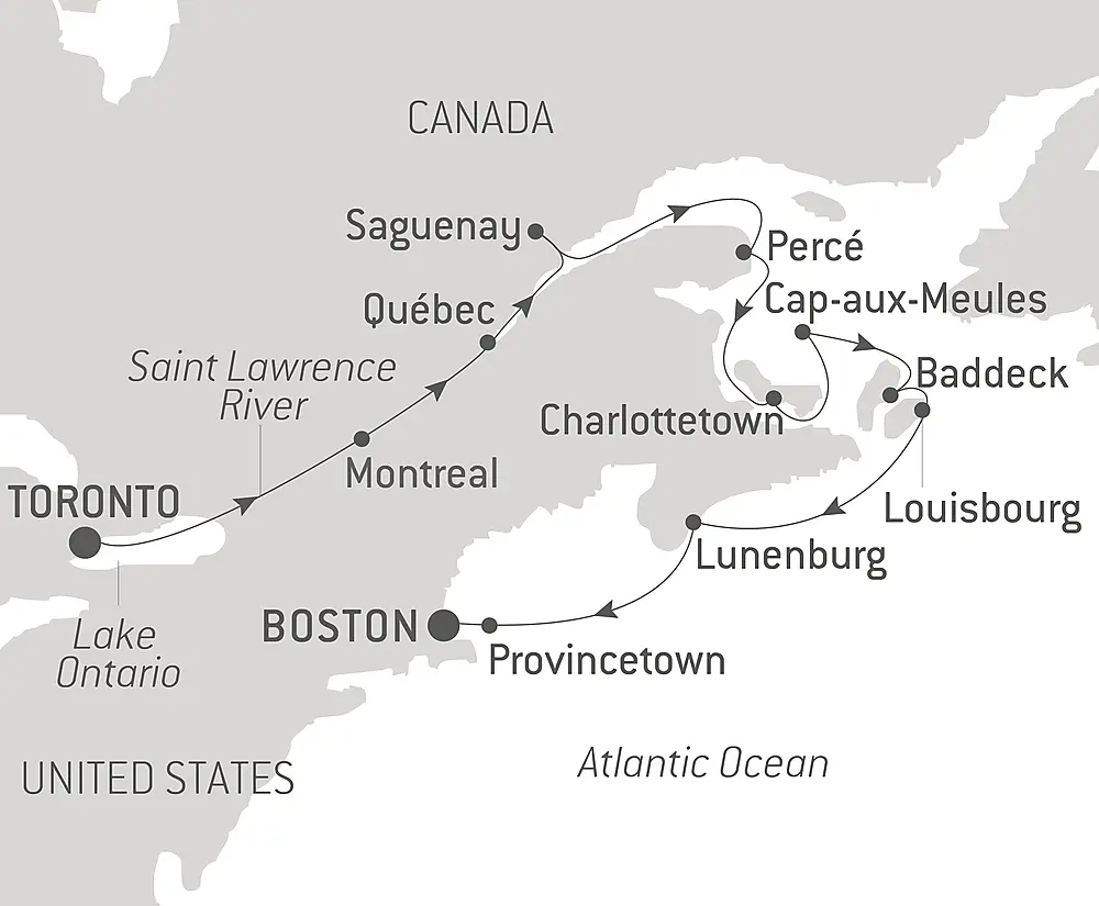 FALL FOLIAGE TORONTO TO BOSTON