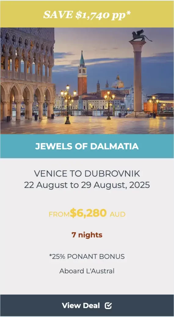 JEWELS OF DALMATIA DEAL