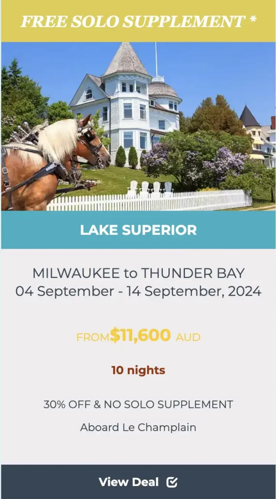 LAKE SUPERIOR EXPEDITION Cruise deal