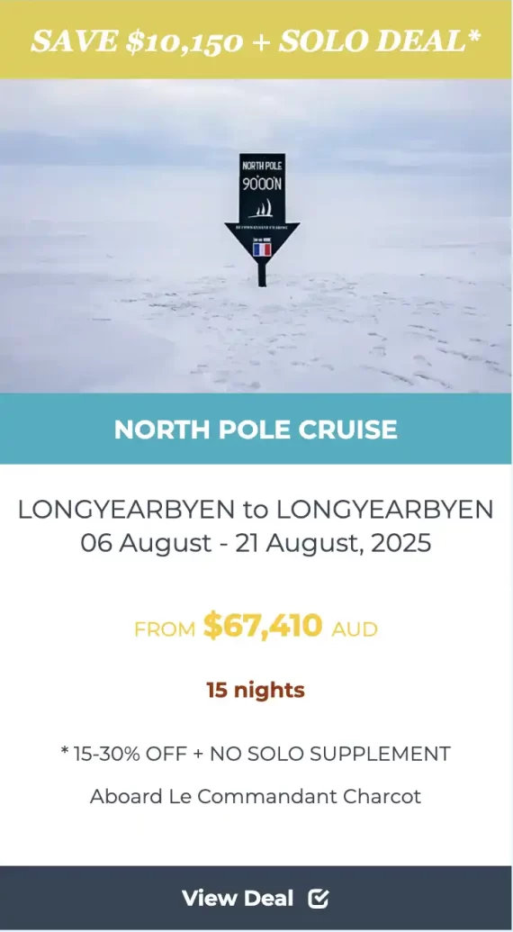 GEOGRAPHIC NORTH POLE CRUISE