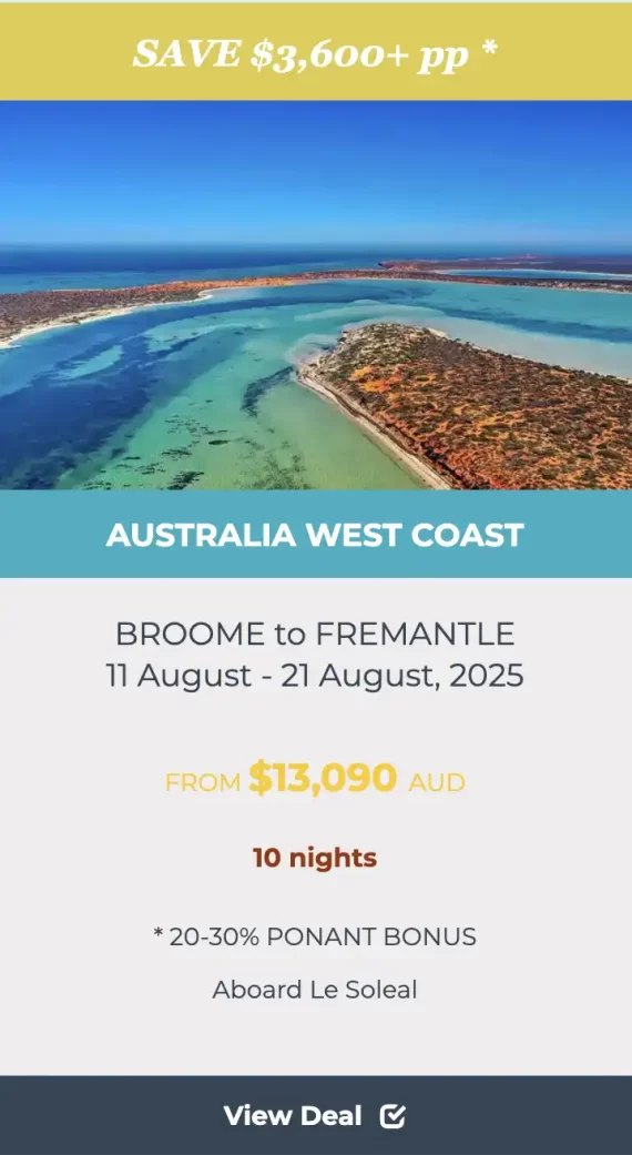 PONANT WEST COAST ODYSSEY deal image 2025