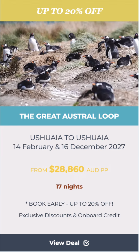 GREAT AUSTRAL LOOP 2027 deal image