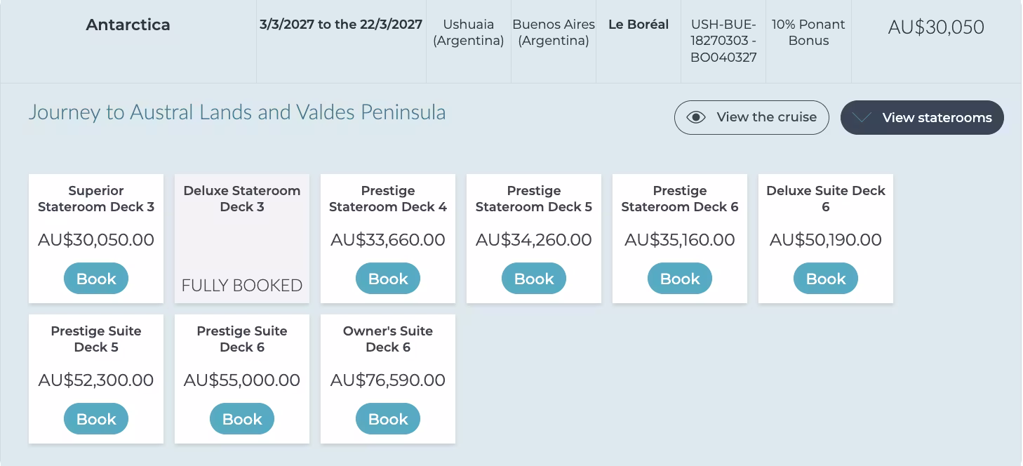 JOURNEY TO AUSTRAL ISLANDS & VALDES PENINSULA 03 MAR 2027