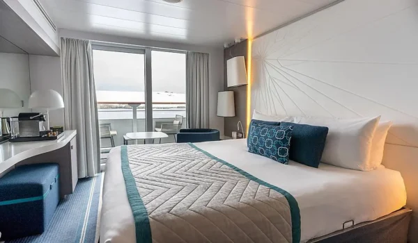 PONANT CRUISE CABINS GUIDE-Le Lyrial-Upper decks balcony stateroom