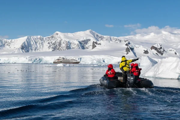 PONANT Shore Excursions Guide-zodiac in antarctica